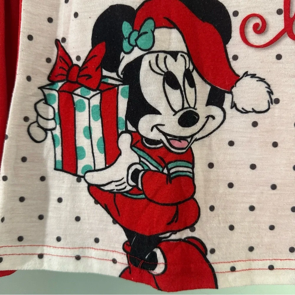 Disney Kids “Most likely to be on the nice list ”Long Sleeve pajama top